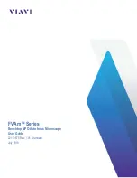 Viavi FVAm Series User Manual preview