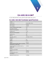 Viavi G4-40G-100-384T Manual preview