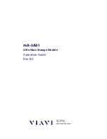 Preview for 2 page of Viavi mA-3A01 Operation Manual