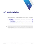 Preview for 20 page of Viavi mA-3A01 Operation Manual