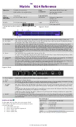 Предварительный просмотр 2 страницы Viavi Matrix 1024 Installation Manual