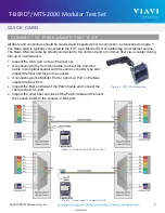 Preview for 2 page of Viavi MTS 2000 Quick Card User Manual