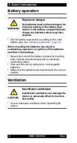 Preview for 10 page of Viavi OBS-500 Operating Manual