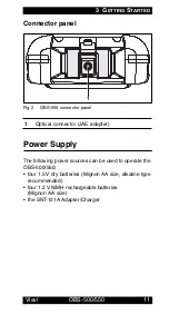 Preview for 15 page of Viavi OBS-500 Operating Manual