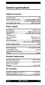 Preview for 31 page of Viavi OBS-500 Operating Manual