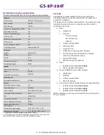 Preview for 2 page of Viavi Observer Gigastor GS-8P-384T Hardware Installation