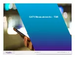 Preview for 53 page of Viavi OneExpert CATV 630 Extended Quick Start Manual