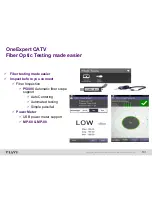 Preview for 101 page of Viavi OneExpert ONX CATV 620 Quick Start Manual