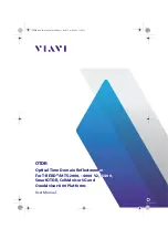 Viavi OTDR 41 A Series User Manual preview