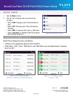 Предварительный просмотр 3 страницы Viavi SmartClass Fiber OLP-87 NG-PON2 Quick Card User Manual