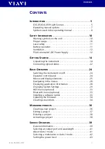 Preview for 3 page of Viavi SmartClass Fiber OLS-85 Operating Manual