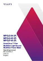 Viavi SmartClass MPOLP-85 Operating Manual preview