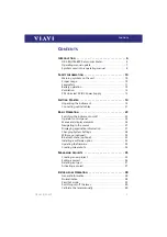 Предварительный просмотр 3 страницы Viavi SmartClass ORL-85 Operating Manual