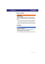 Предварительный просмотр 12 страницы Viavi SmartClass ORL-85 Operating Manual