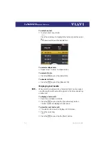 Предварительный просмотр 74 страницы Viavi SmartClass ORL-85 Operating Manual