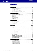 Preview for 3 page of Viavi SmartPocket OLP-35SC Operating Manual