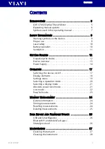 Preview for 3 page of Viavi SmartPocket OLP-37XV2 Operating Manual