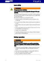 Preview for 10 page of Viavi SmartPocket OLP-37XV2 Operating Manual