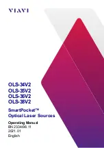 Preview for 1 page of Viavi SmartPocket OLS-34V2 Operating Manual