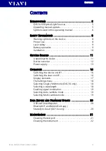 Preview for 3 page of Viavi SmartPocket OLS-34V2 Operating Manual