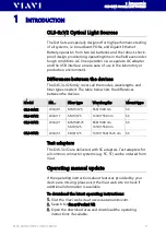 Preview for 5 page of Viavi SmartPocket OLS-34V2 Operating Manual