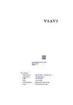 Предварительный просмотр 188 страницы Viavi T-BERD 6000A V2 User Manual