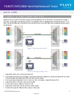 Предварительный просмотр 2 страницы Viavi T-BERD/MTS-580 Quick Manual