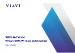 Viavi WiFi Advisor WFED-300AC User Manual предпросмотр