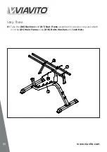 Предварительный просмотр 8 страницы Viavito Flat to Incline Weight Bench Owner'S Manual