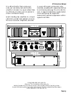 Предварительный просмотр 19 страницы Vibe Labs SP Series User Manual