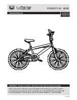 Vibe 391/5116 Assembly Manual preview