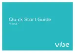 Preview for 1 page of Vibe Air Quick Start Manual