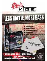 Предварительный просмотр 23 страницы Vibe LITEBOX BASS 1 -V1 Instruction Manual