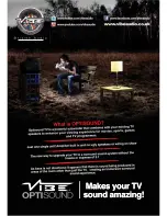 Предварительный просмотр 12 страницы Vibe Optisound TV5 Owner'S Manual