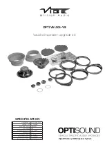 Preview for 1 page of Vibe OPTIVAUX6-V8 Quick Start Manual