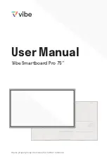 Preview for 1 page of Vibe Pro 75 User Manual