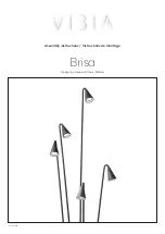 VIBIA Brisa Assembly Instructions Manual preview