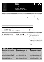 VIBIA Brisa Assembly Instructions preview