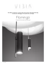 VIBIA Flamingo Assembly Instructions Manual preview