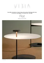 VIBIA Flat 5950 Assembly Instructions Manual preview