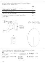 Предварительный просмотр 2 страницы VIBIA Guise 2262 Assembly Instructions Manual