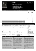 VIBIA June Assembly Instructions предпросмотр