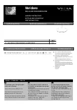 VIBIA Meridiano Assembly Instructions предпросмотр