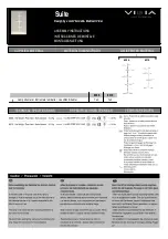 Предварительный просмотр 3 страницы VIBIA Suite 6010 Assembly Instructions Manual