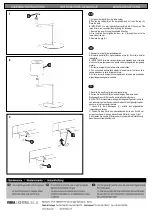 Предварительный просмотр 2 страницы VIBIA Swing 0507 Assembly Instructions