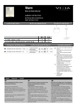 Предварительный просмотр 1 страницы VIBIA Warm 4895 Assembly Instructions