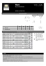 Предварительный просмотр 1 страницы VIBIA Warm 4900-INC Assembly Instructions