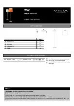 Предварительный просмотр 2 страницы VIBIA Wind Assembly Instructions