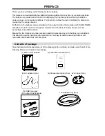 Предварительный просмотр 2 страницы Vibra AF-220 Operation Manual