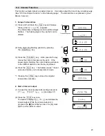 Предварительный просмотр 25 страницы Vibra AF-220 Operation Manual